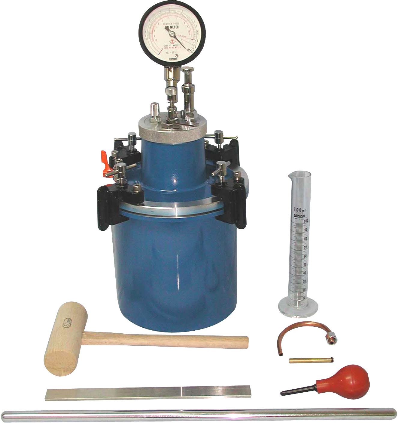 空気量測定器（エアメーター）ベローズ型　7ℓ