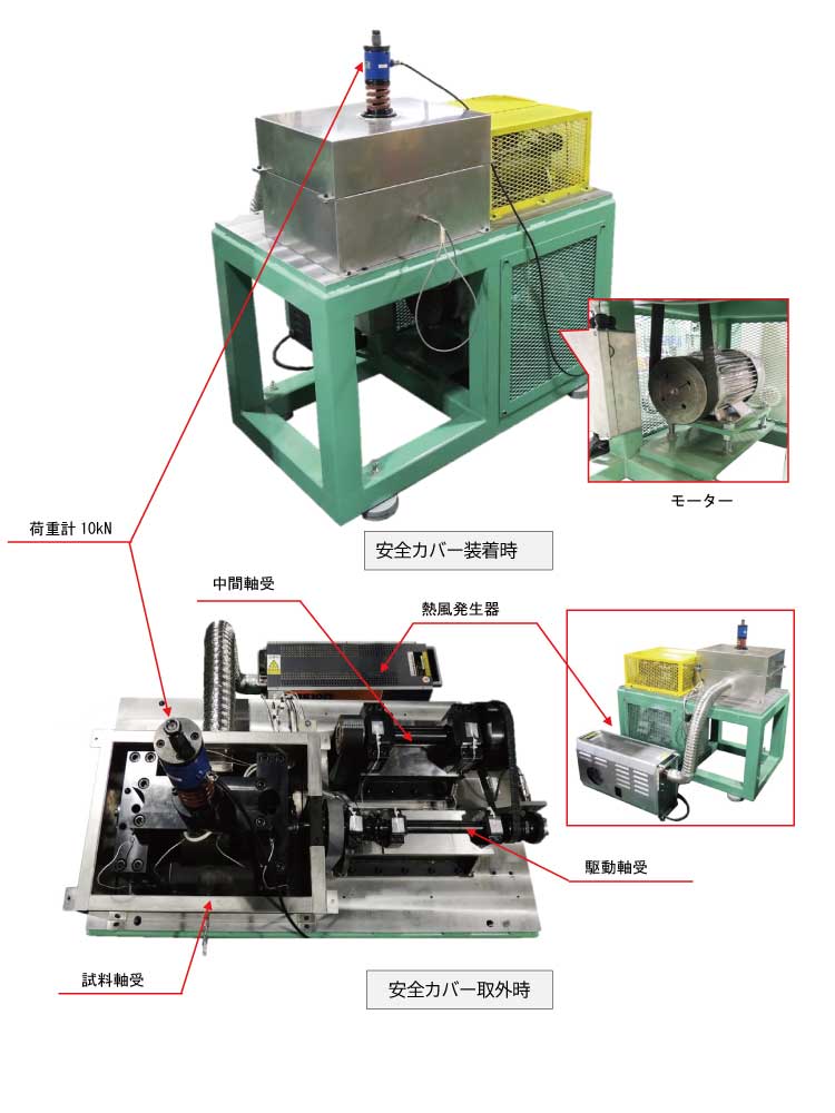 20000回転対応軸受試験機01
