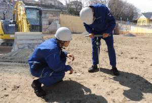 試験現場