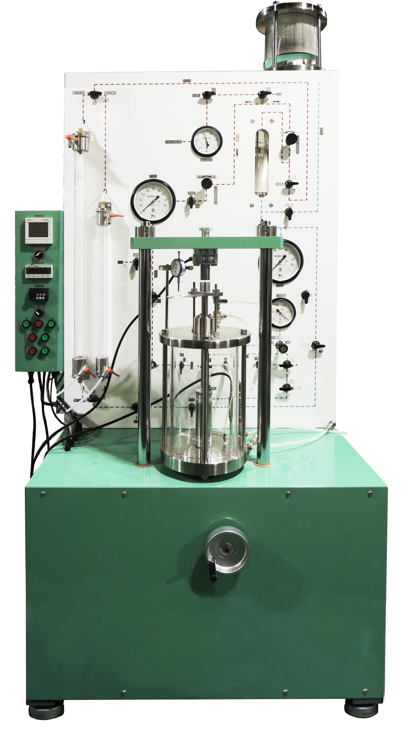 土の三軸試験装置（供試体φ5×10・φ10×20兼用）のご紹介